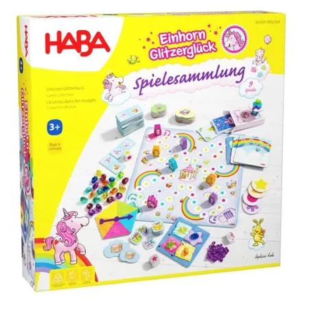 HABA Spielesammlung Einhorn Glitzerglück