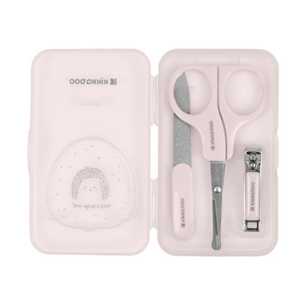 Kikkaboo Hedge-Hugs Manicure Set - Roze