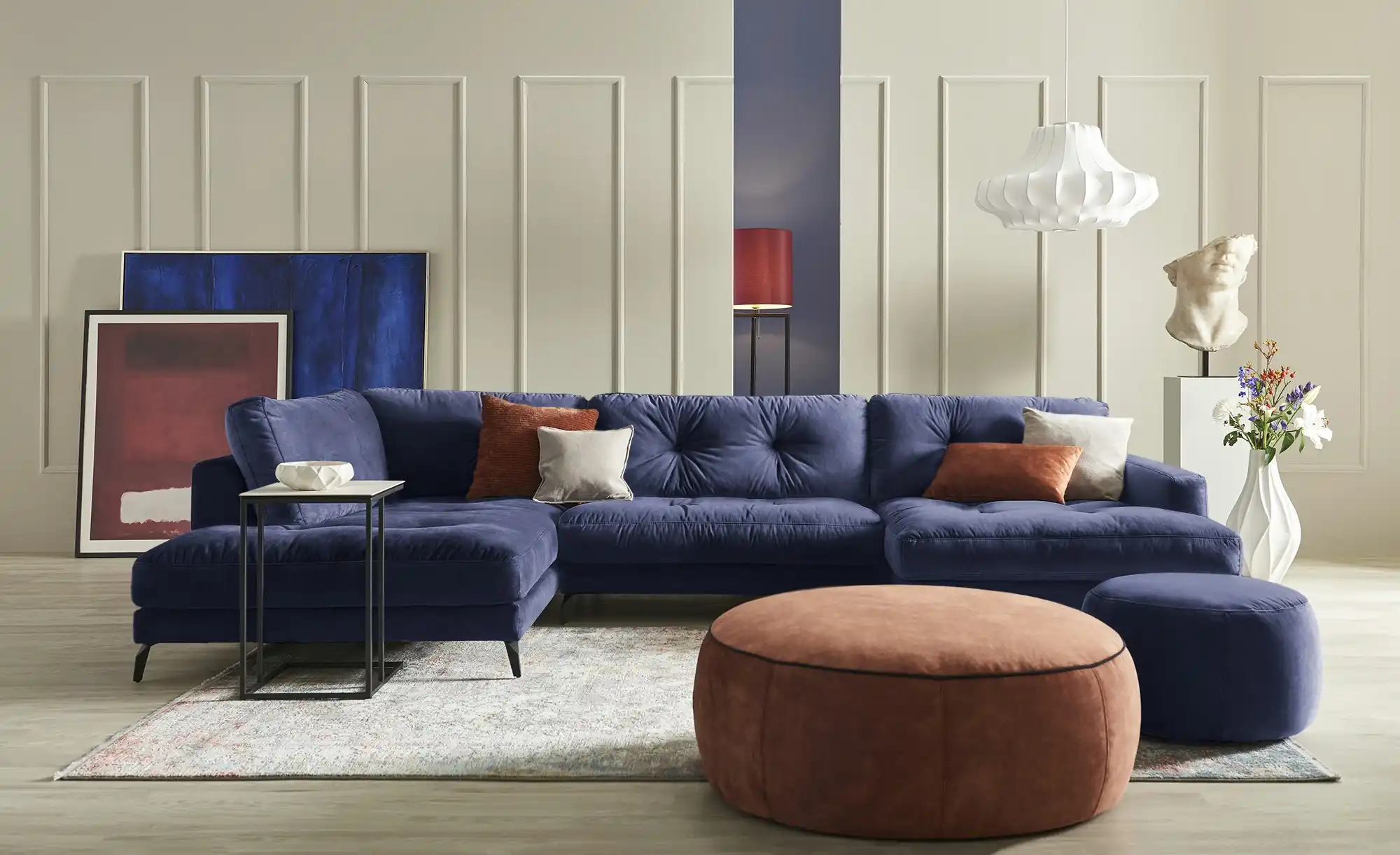 Jette Home Wohnlandschaft aus Samt Jette Return