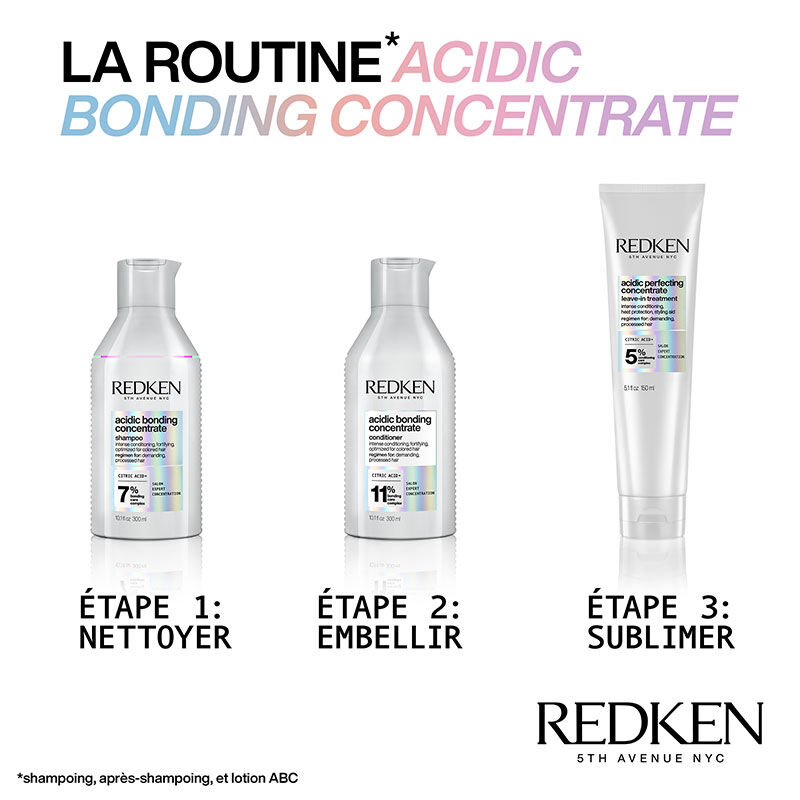 Shampooing réparateur pour cheveux abîmés Acidic Bonding Concentrate 300ml