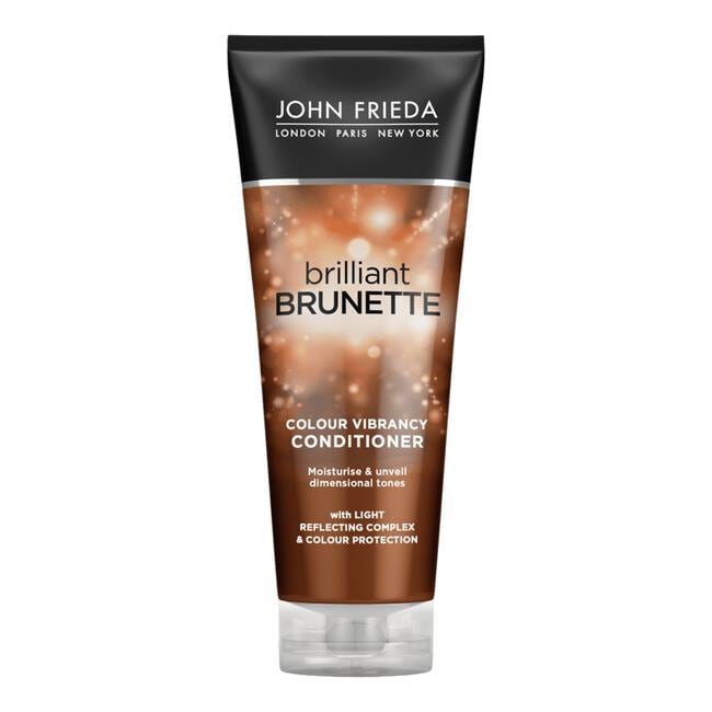 John Frieda Brilliant Brunette Colour Vibrancy Conditioner 250 ML
