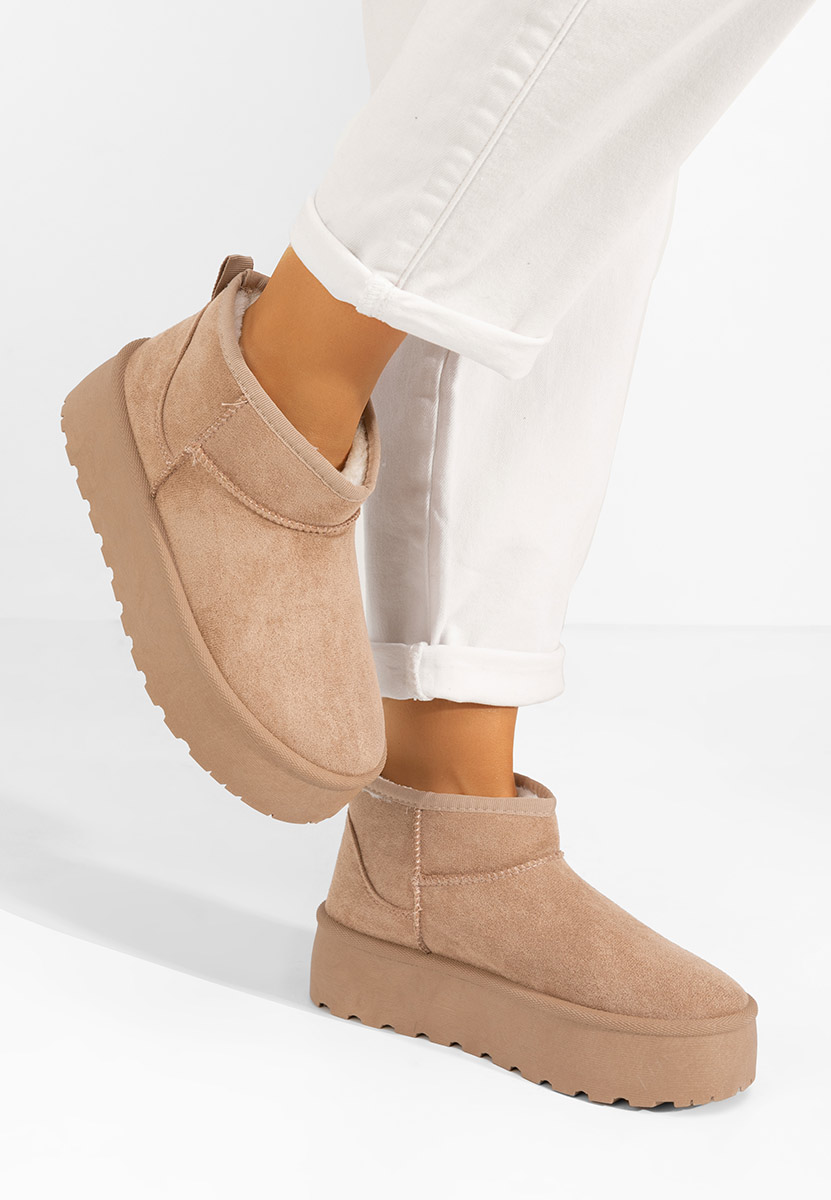 Bottes de neige femme kaki Lorenna