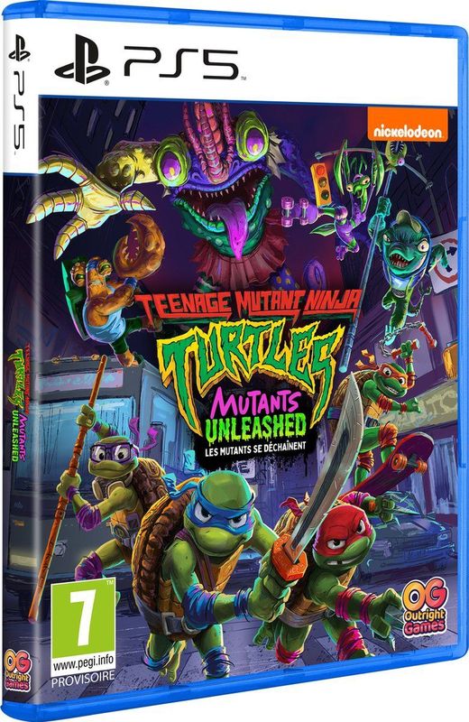 Teenage Mutant Ninja Turtles: Mutants Unleashed - PS5