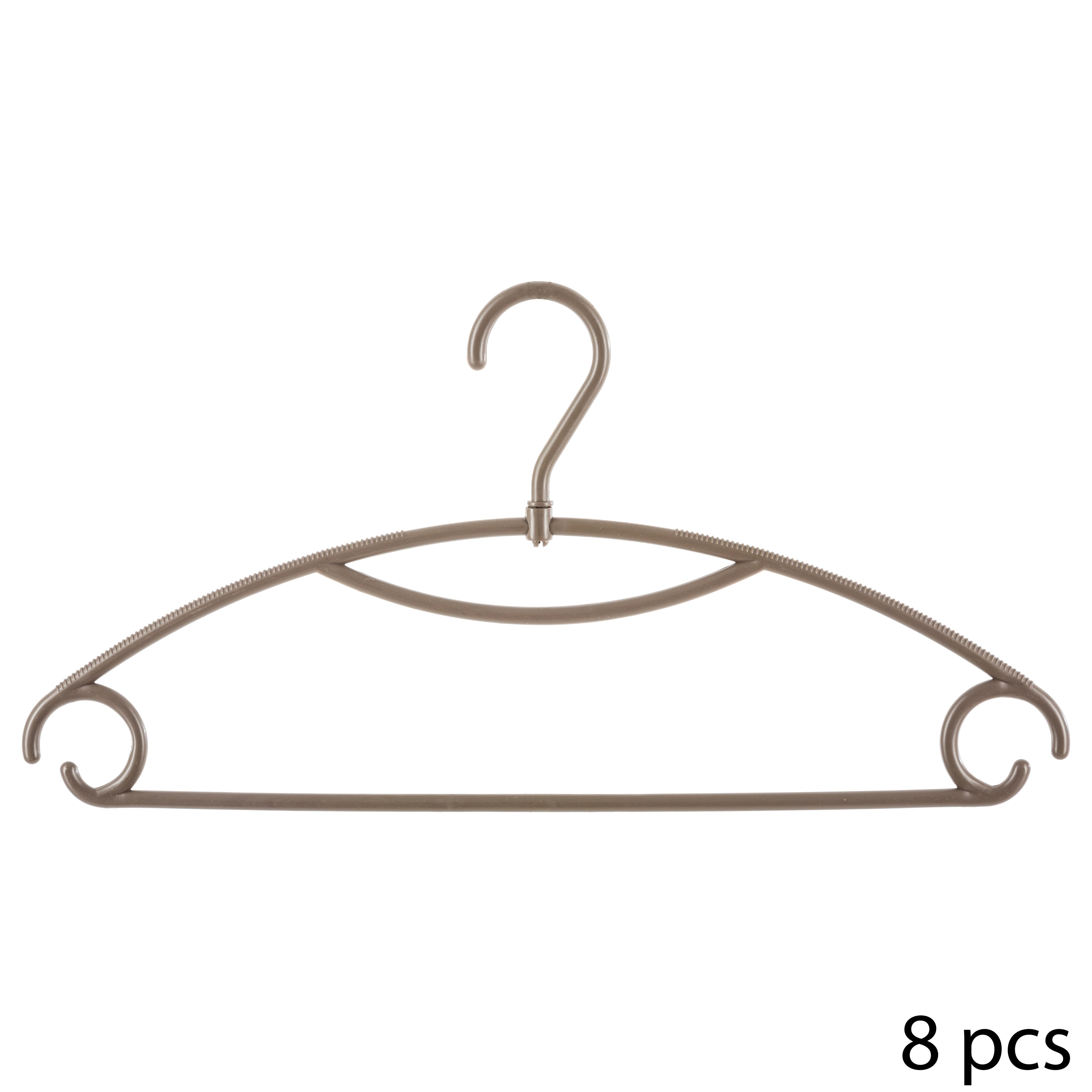 CINTRE PLASTIQUE TETE ROTATIVE X8 PIECES