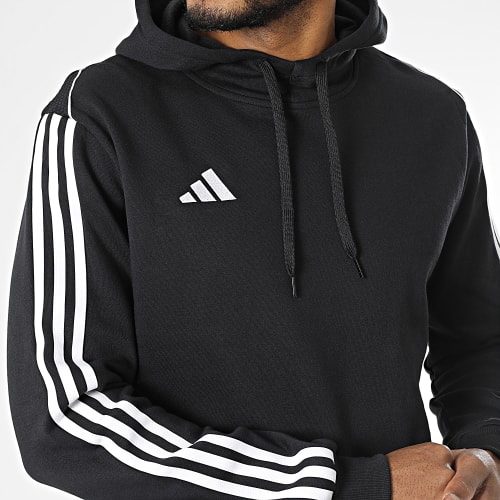 Sweat Capuche A Bandes Tiro 23 HS3598 Noir