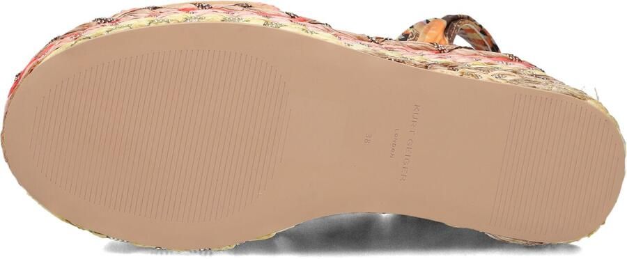 Kurt Geiger London Chelsea Scarf Wedge Sandalen Dames Multi