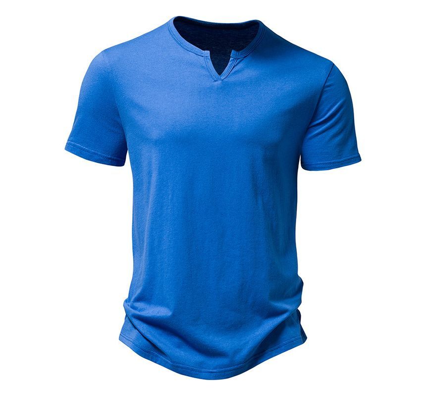 YIKES - T-shirt met korte mouwen en inkeping aan de hals