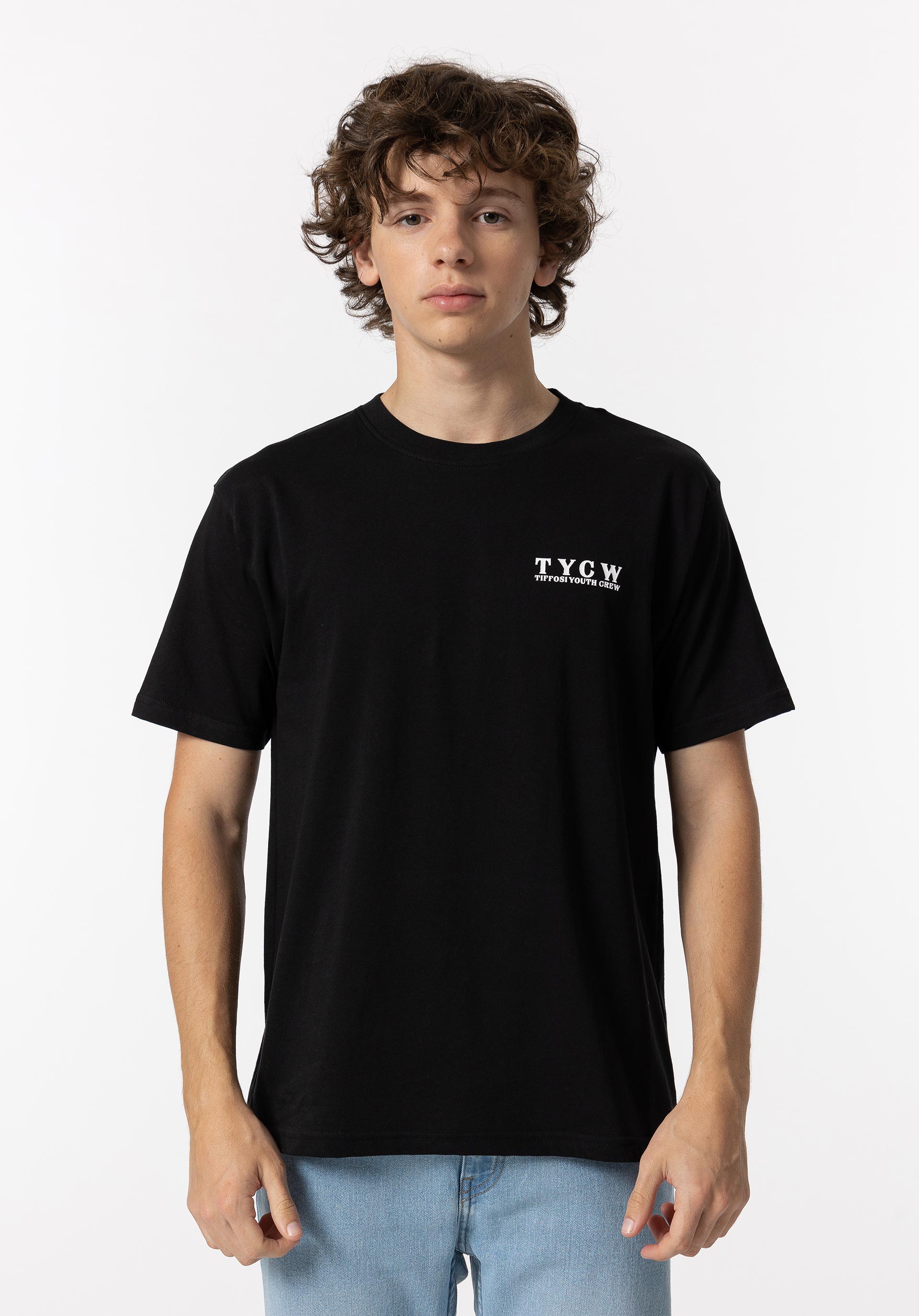 T-shirt com Estampado nas Costas