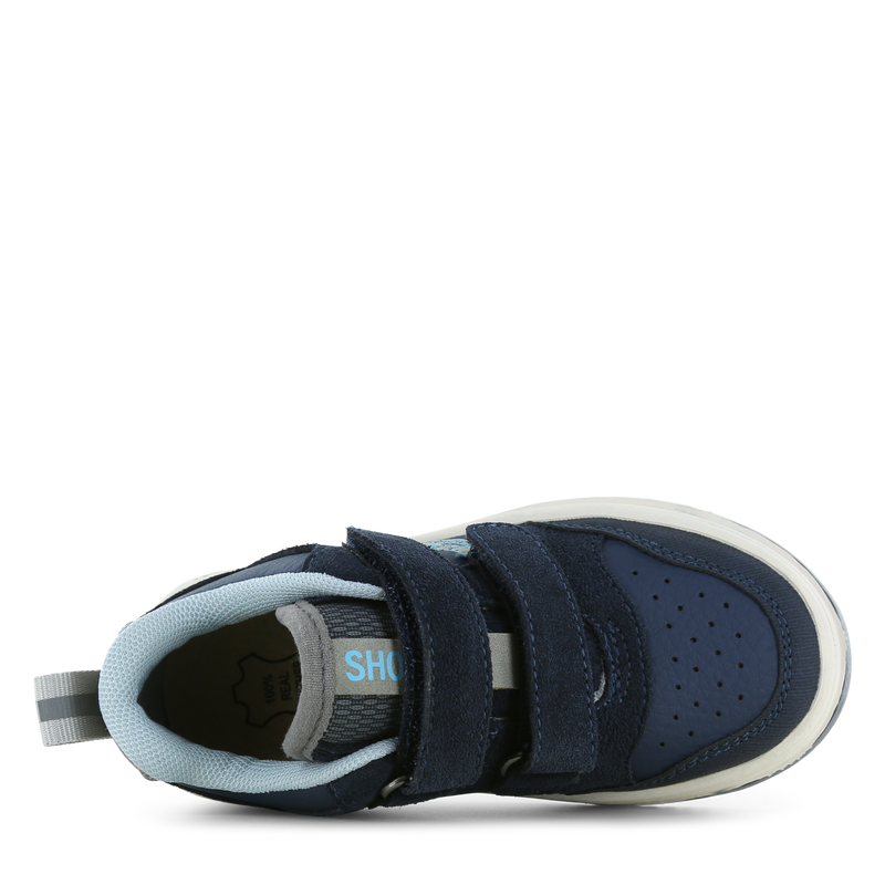 Shoesme blauwe sneaker Microfiber leer, Suède | Sale