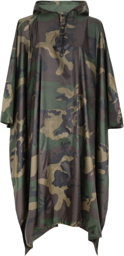Sui Ava Camou Rain Poncho Camou