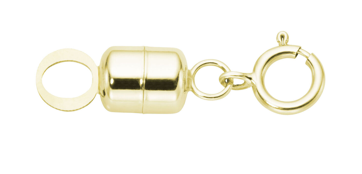 Praktische Magnetschliesse aus Gold