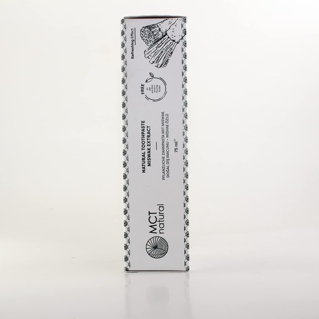 MCT natural® Natürliche Zahnpasta mit Miswak