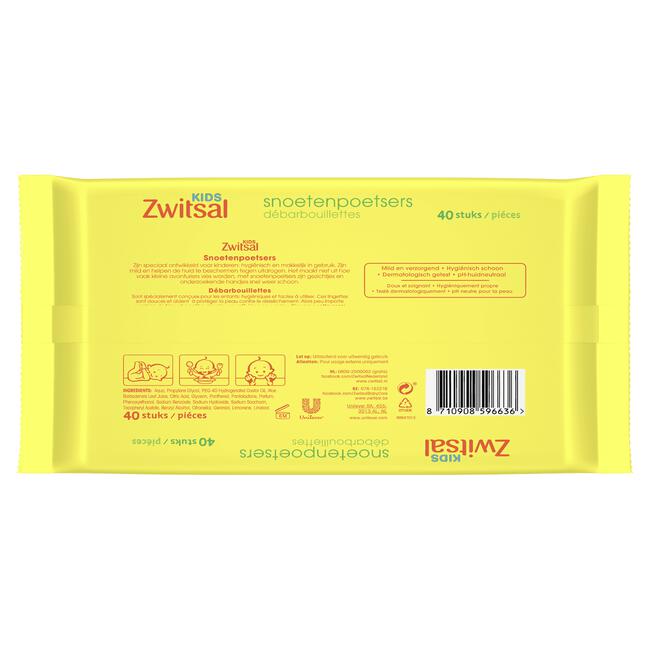 Zwitsal Kids Frozen Snoetenpoetsers 40 Stuks