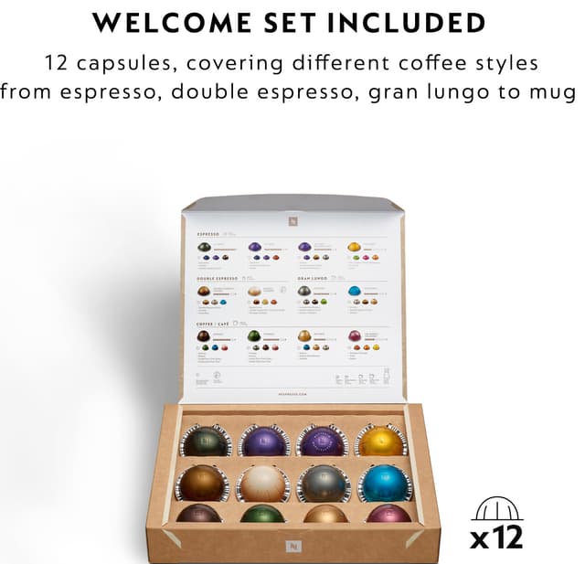 Nespresso Vertuo Pop kaffemaskine fra DeLonghi ENV90.Y (Mango Yellow)