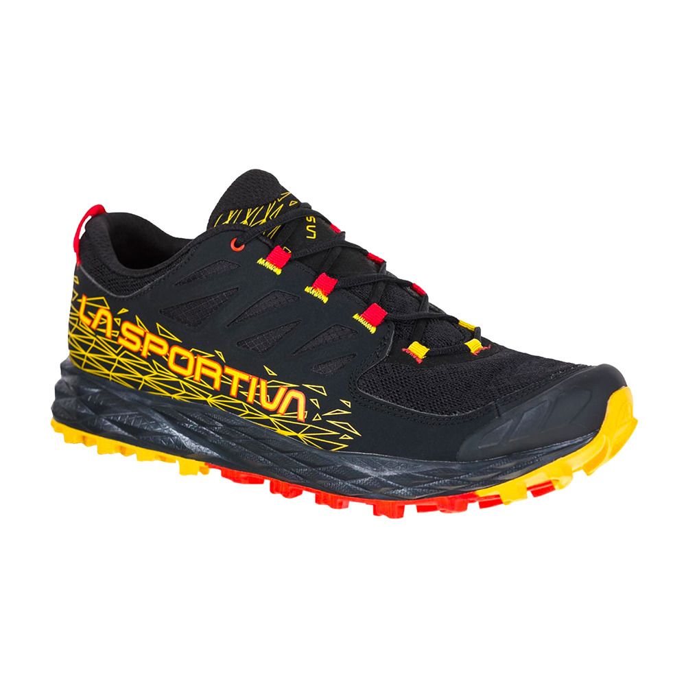 La Sportiva LYCAN II - Chaussures trail Homme black/yellow