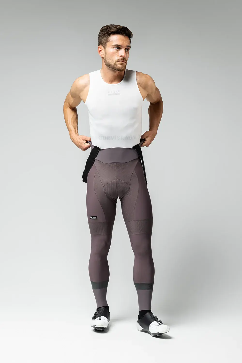 Gobik Limber Skin Ondershirt Zonder Mouwen Wit Heren