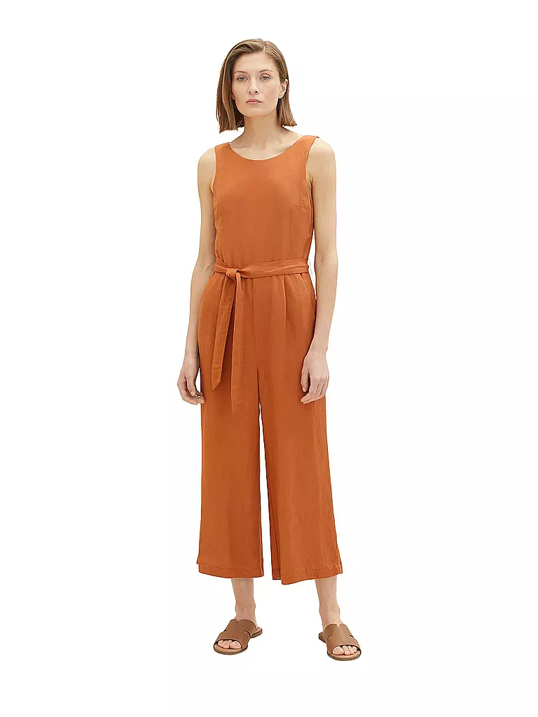 TOM TAILOR Jumpsuit orange
