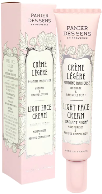 panier des sens Light Face Cream Radiant Peony 40ml