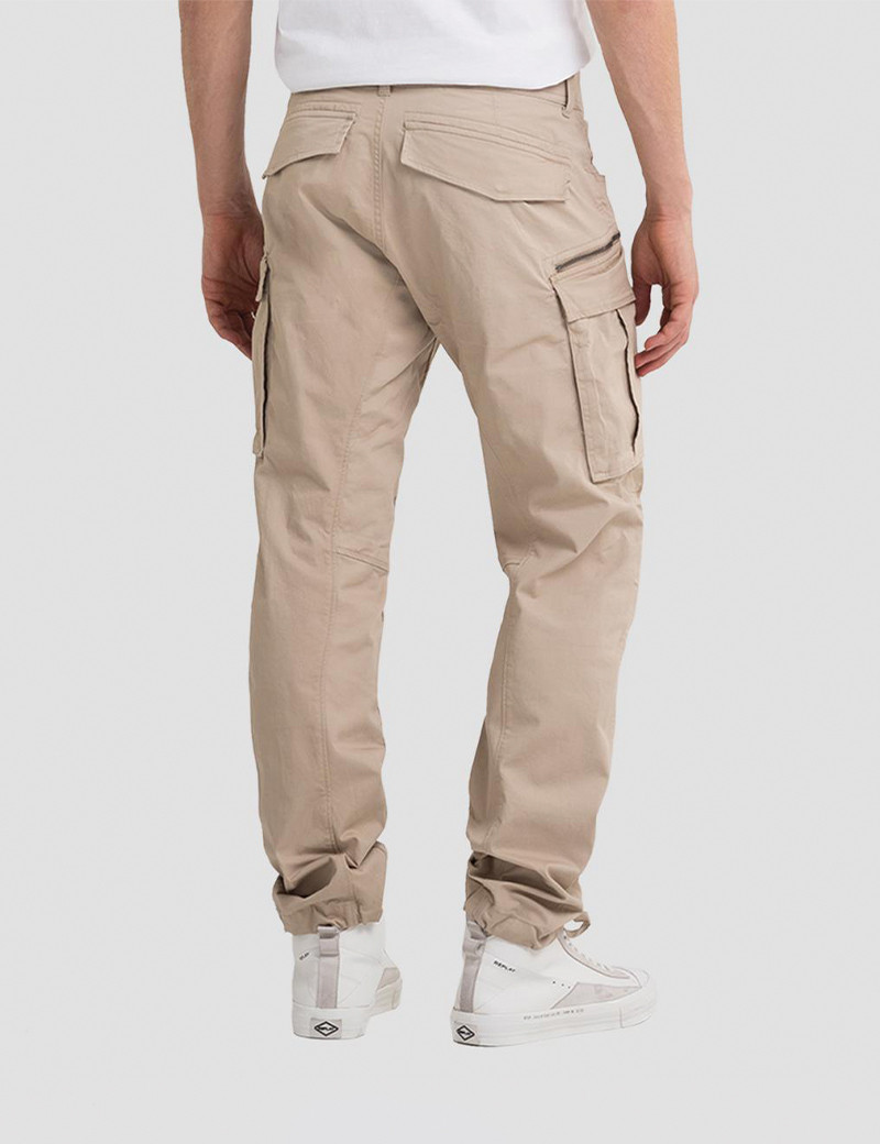 REPLAY PANTALON CARGO JOE BEIGE
