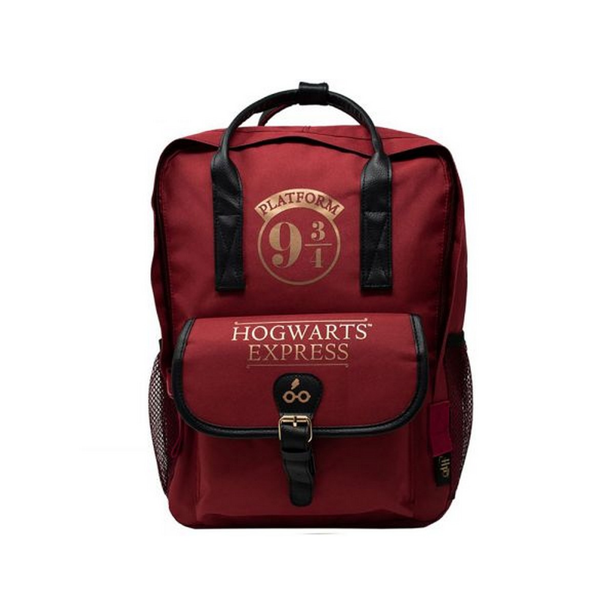 Mochila Harry Potter com design de plataforma, tamanho 9 3/4