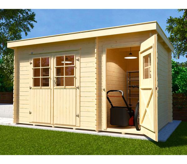 Weka Gartenhaus 254 Gr. 2, ca. B390/H222/T296