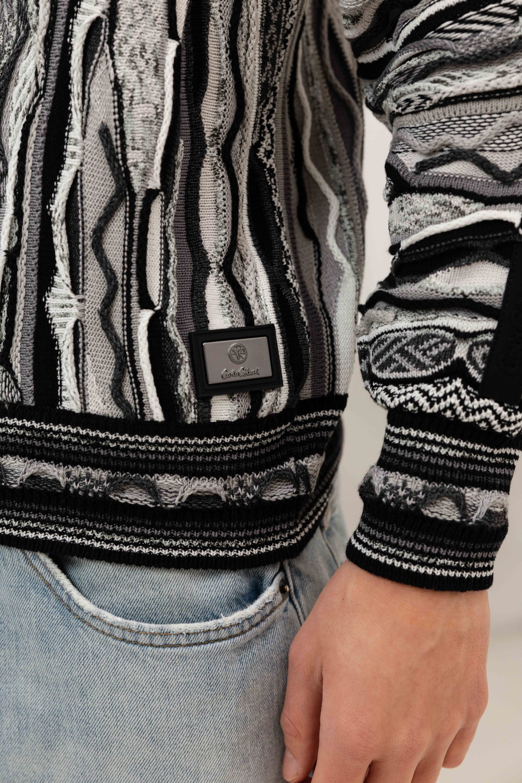 Carlo Colucci C12509 201 Sweater Heren