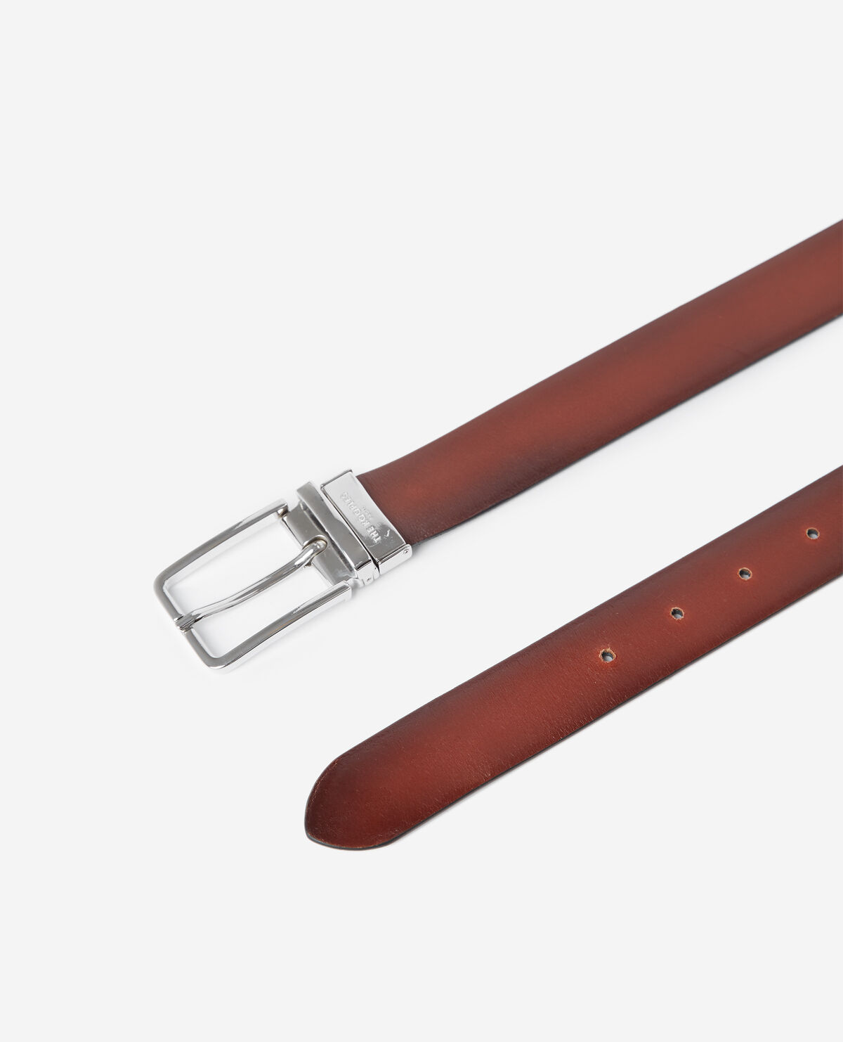 Ceinture cuir bicolore réversible