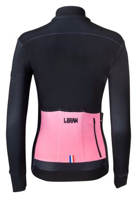 Maillot Manches Longues LeBram Croix Fry Noir / Rose Femme