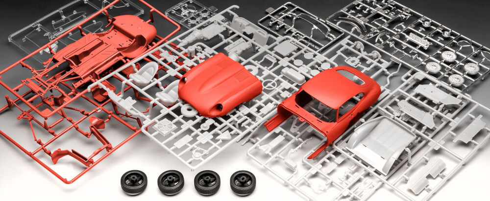 Jaguar E-Type (Coupé), Revell Modellbausatz