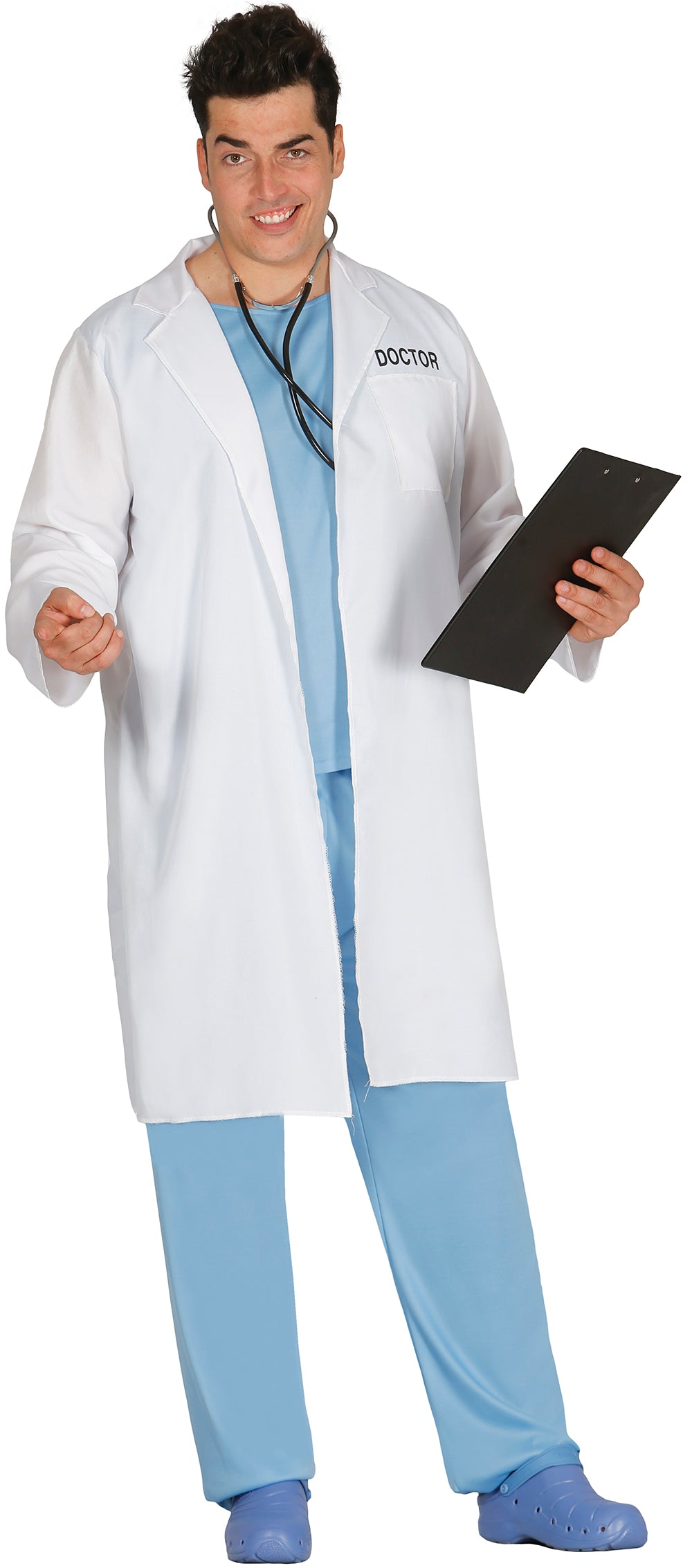 Dokter Kostuum Wit Heren