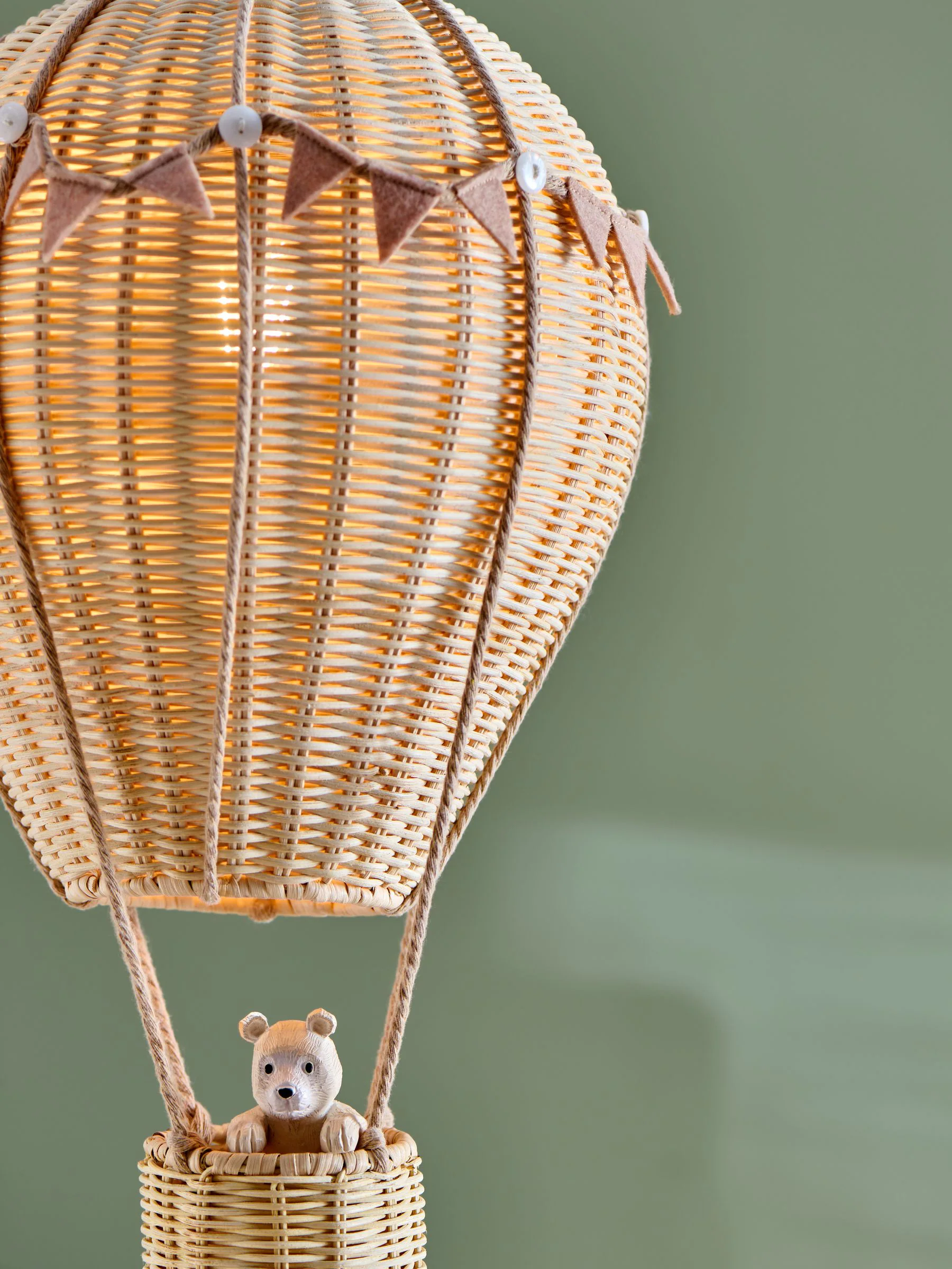 Bertie Bear luchtballon eenvoudig te verstellen hanglampenkap