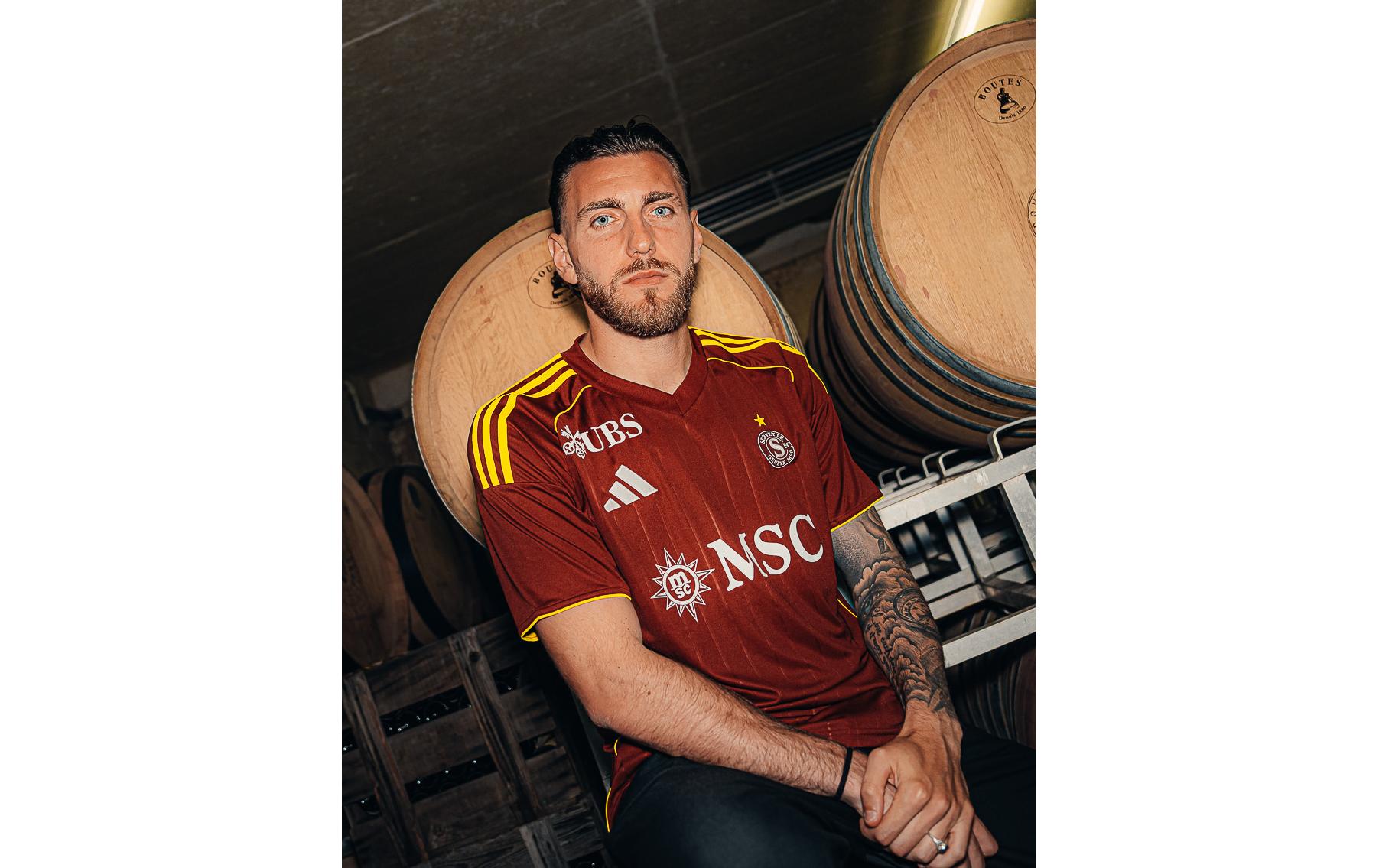 Jersey Home 25/26 M, Rot<br>Heimtrikot des Servette FC für die Saison 2025/26