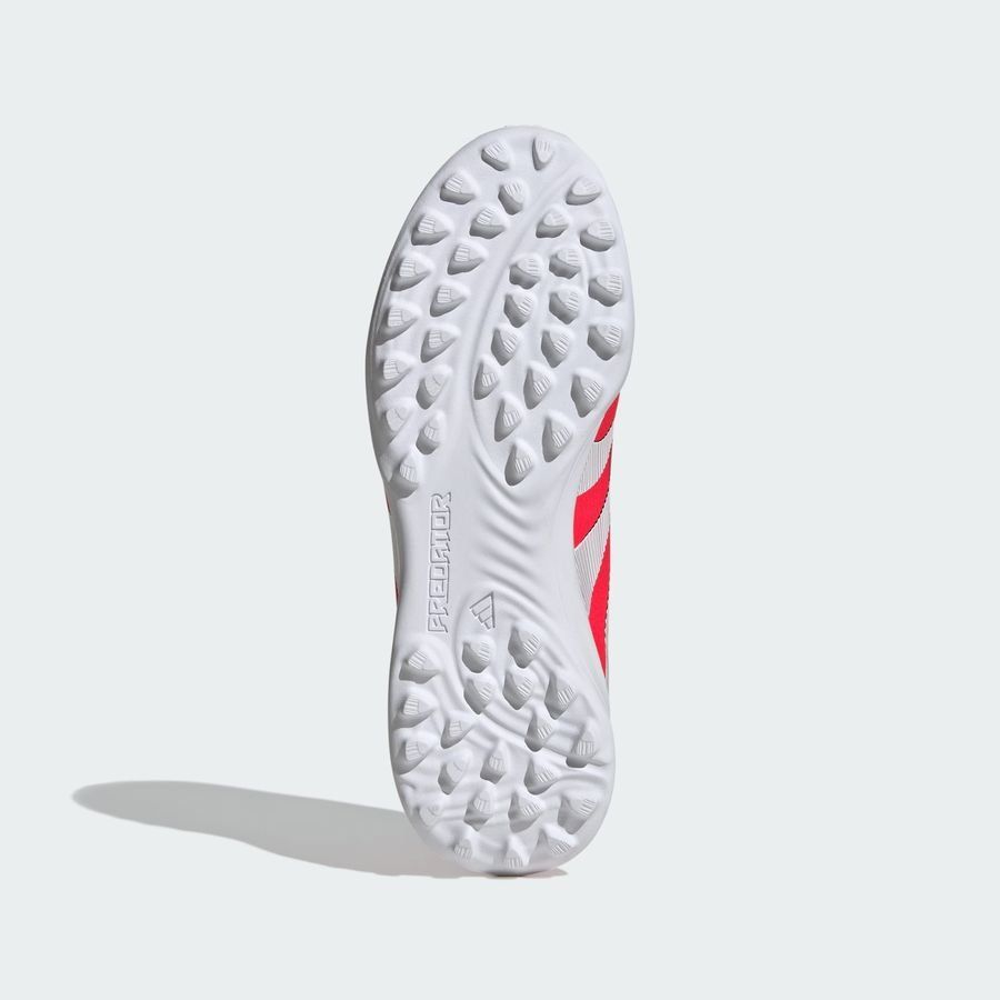 adidas Predator League Laceless TF Pure Victory - Lucid Red/Blanc/Noir Enfant