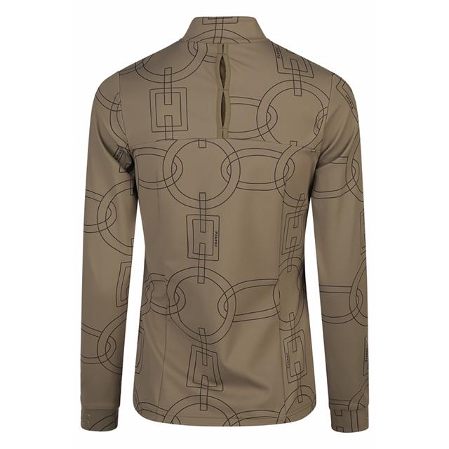 Trainingsshirt Pikeur Selection Print Bruin