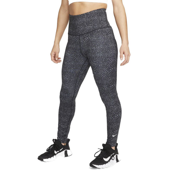 Nike Dri Fit One High Waist 7 8 Tights Sort