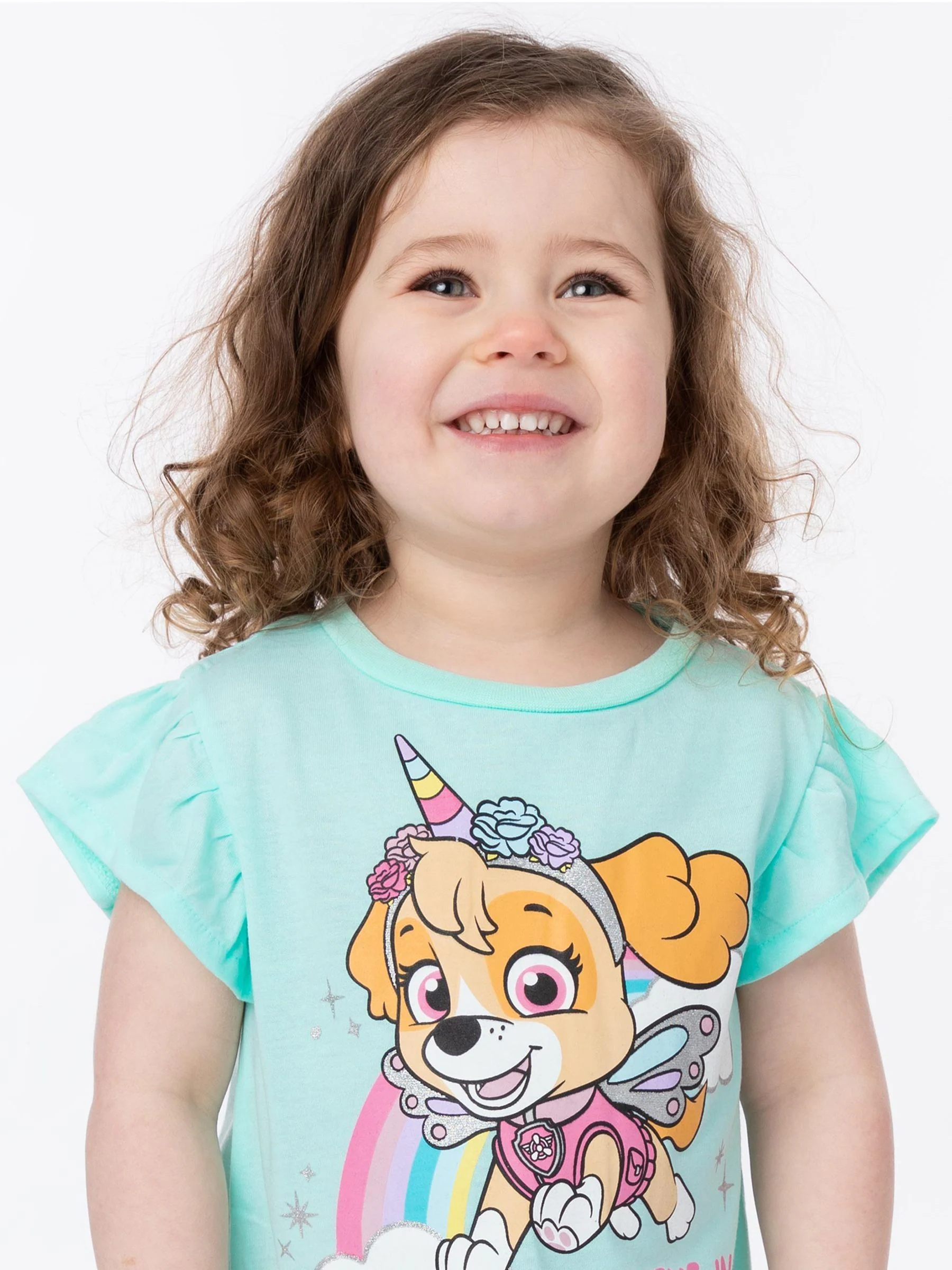 Vanilla Underground - Set van 2 meerkleurige Paw Patrol nachthemden voor meisjes