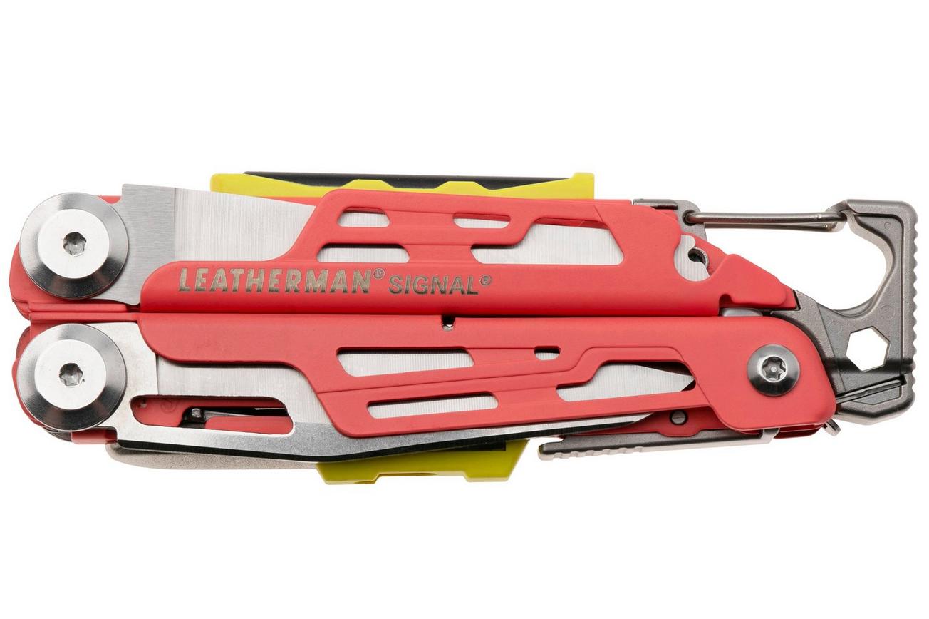 Leatherman Signal 833183 Guava Survival Multitool, nylon foedraal