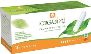 Organyc Tampons Super Plus, 16 Stück