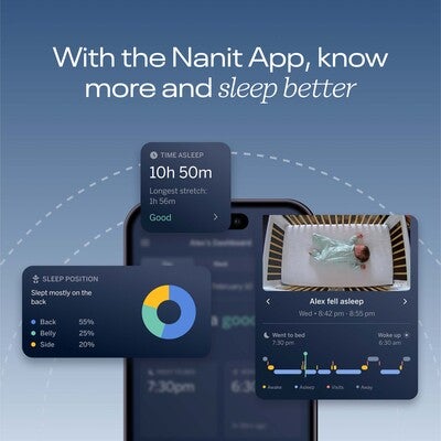 Nanit Pro Babycall med Gulvstativ