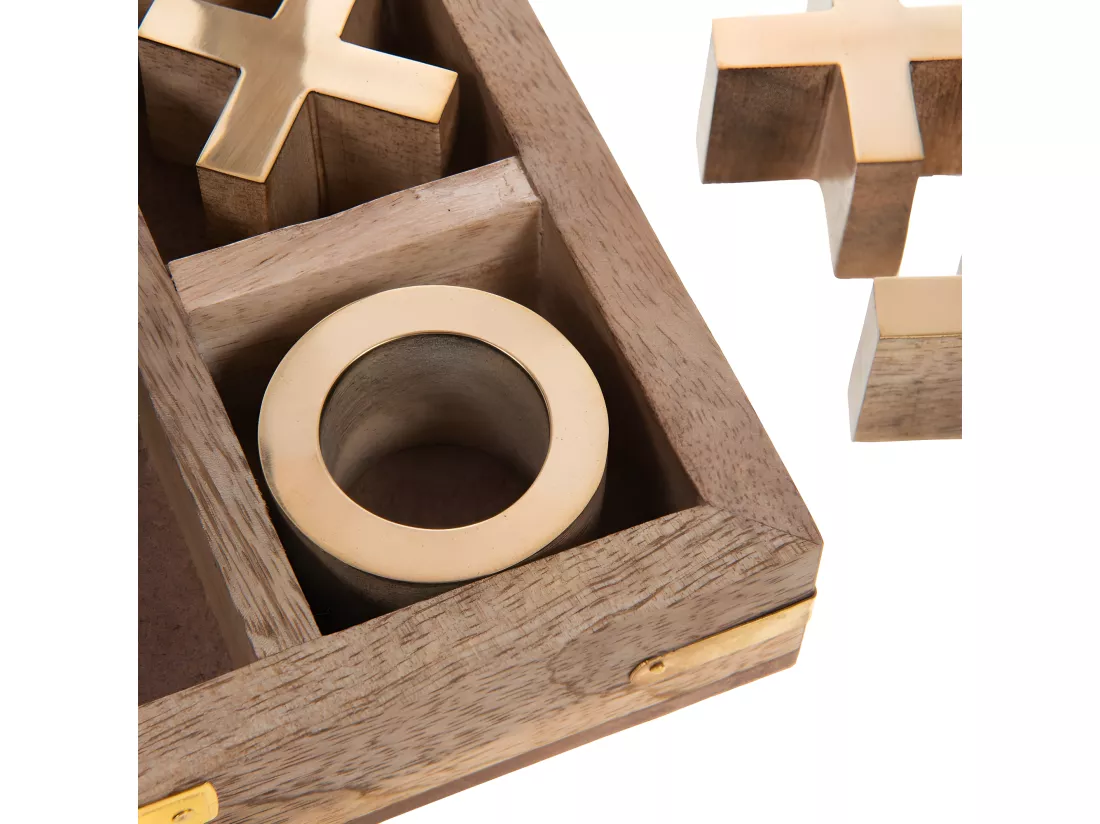 Boite en bois TicTacToe