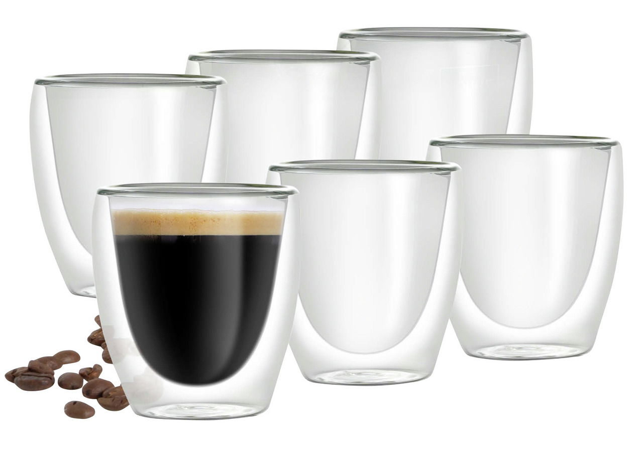 Moritz & Moritz Barista Torino Thermo-Espressogläser 6-tlg.