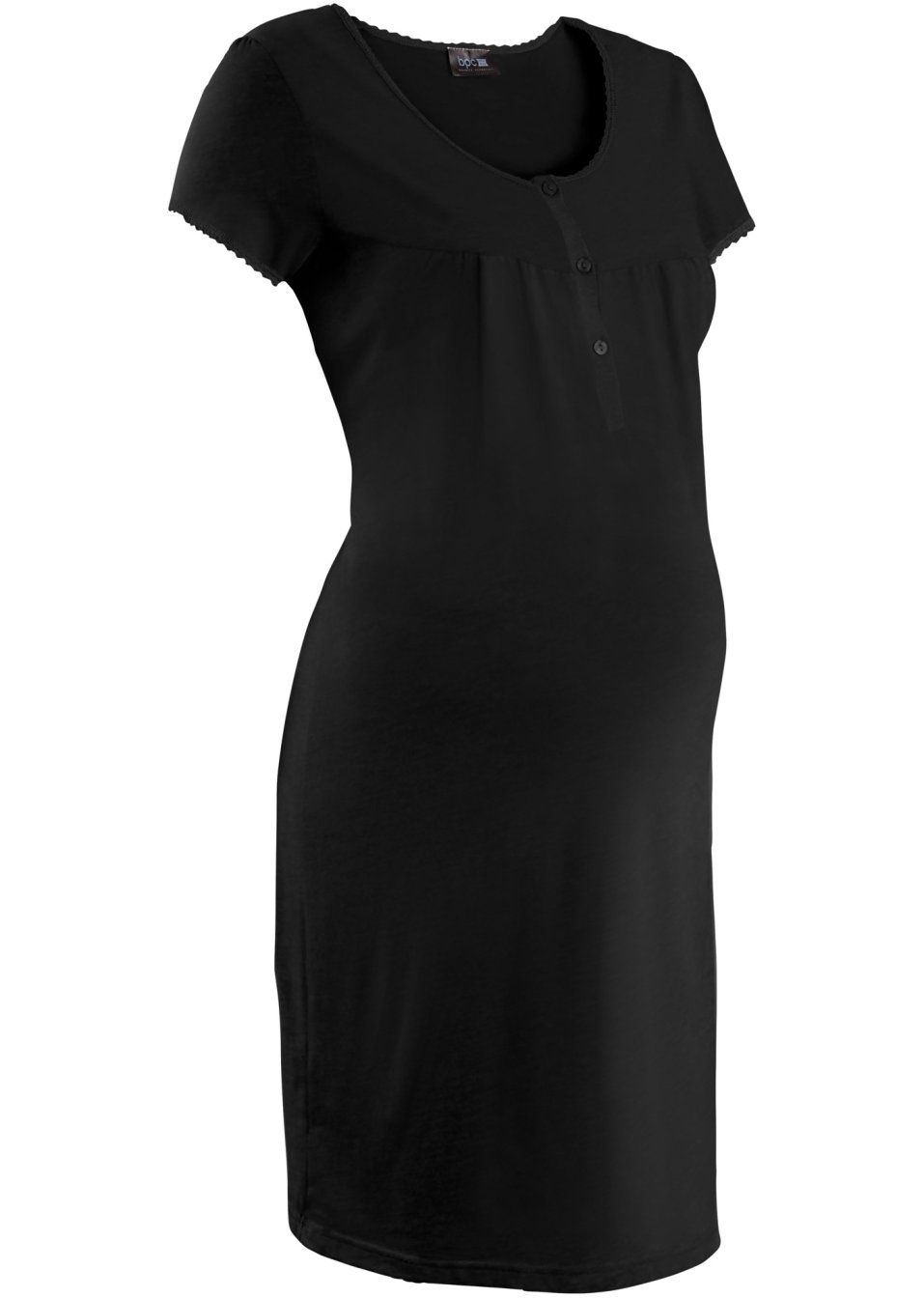 Chemise de nuit d'allaitement avec coton