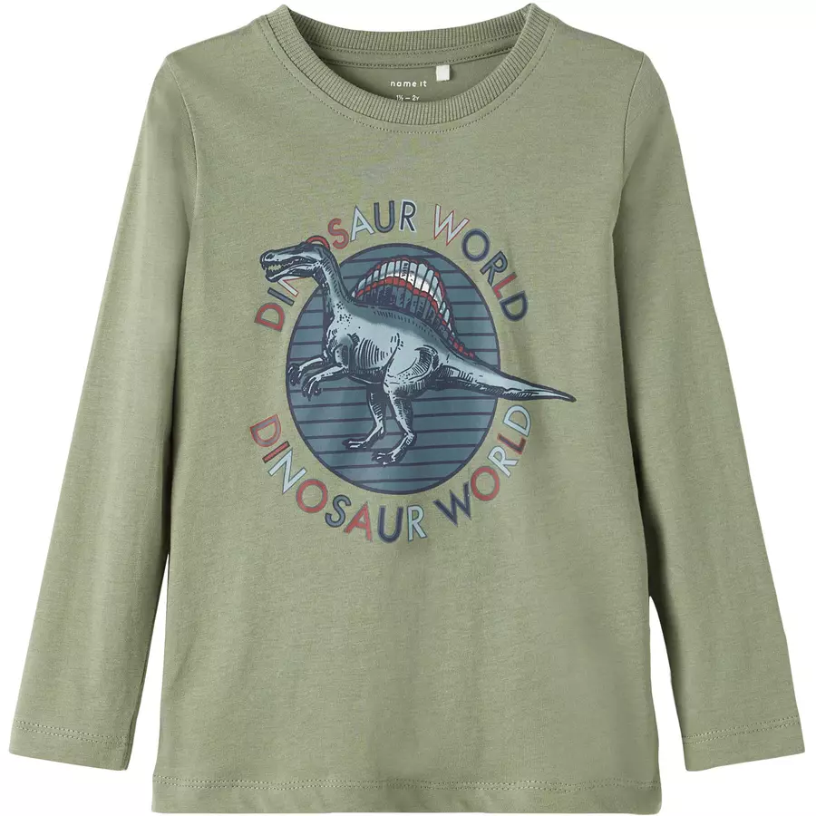 name it Langarmshirt Nmmraro Agave Green