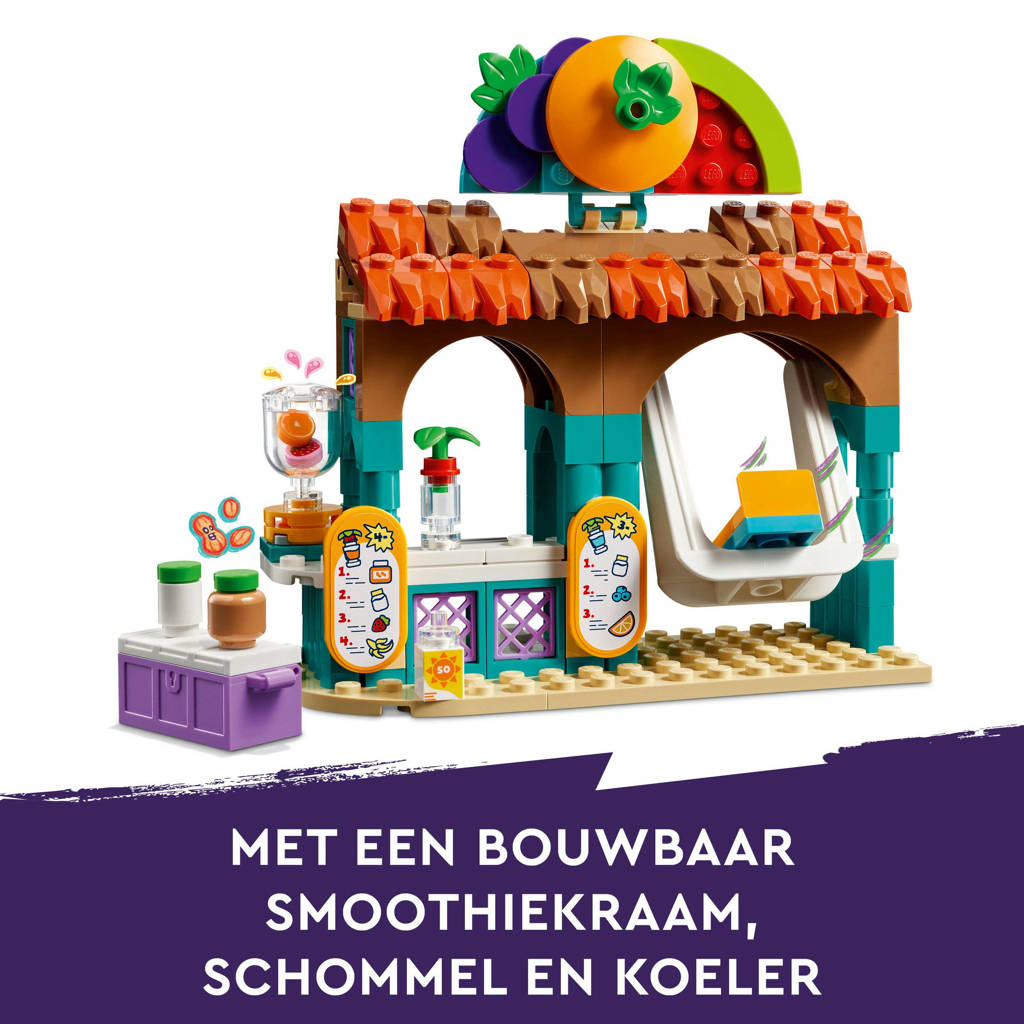 Strand smoothiekraam, Rollenspel Speelgoed voor Kinderen met Poppetjes 42625