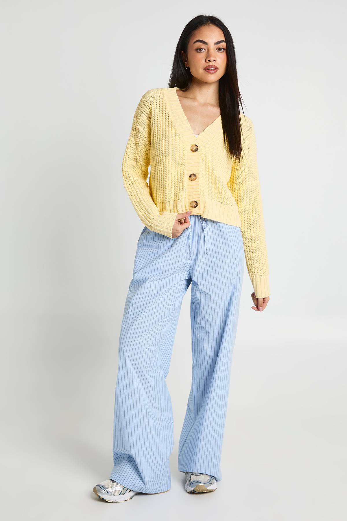 boohoo Gilet Court Boutonné