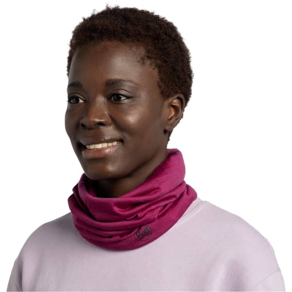 Tour de cou BUFF MERINO LIGHTWEIGHT SOLID MAGENTA