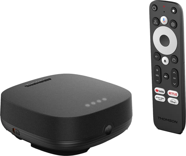 Thomson 4K UHD streaming-enhed (sort)