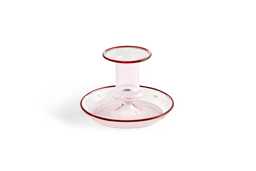 HAY  Flare lysestage - pink