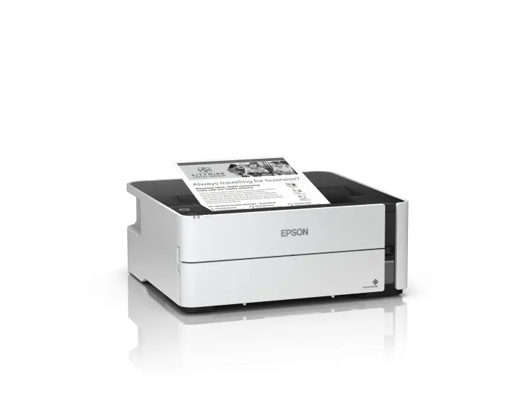 Epson EcoTank M1170 - Printer - S/H - Duplex - blækprinter - kan genopfyldes - A4/Legal - 1200 x 2400 dpi - op til 20 spm - kapacitet: 250 ark - USB 2.0, LAN, Wi-Fi