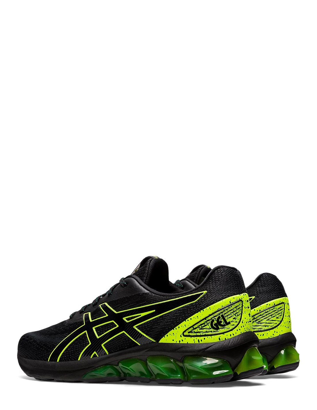 asics sneakers running homme gel-quantum 180 noir/vert